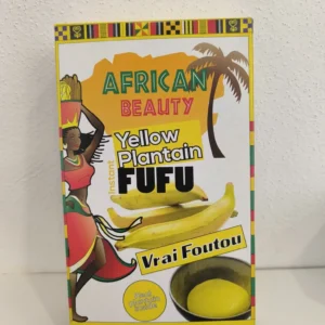 African Beauty Plantain Fufu 681g instant plantain and cassava fufu mix
