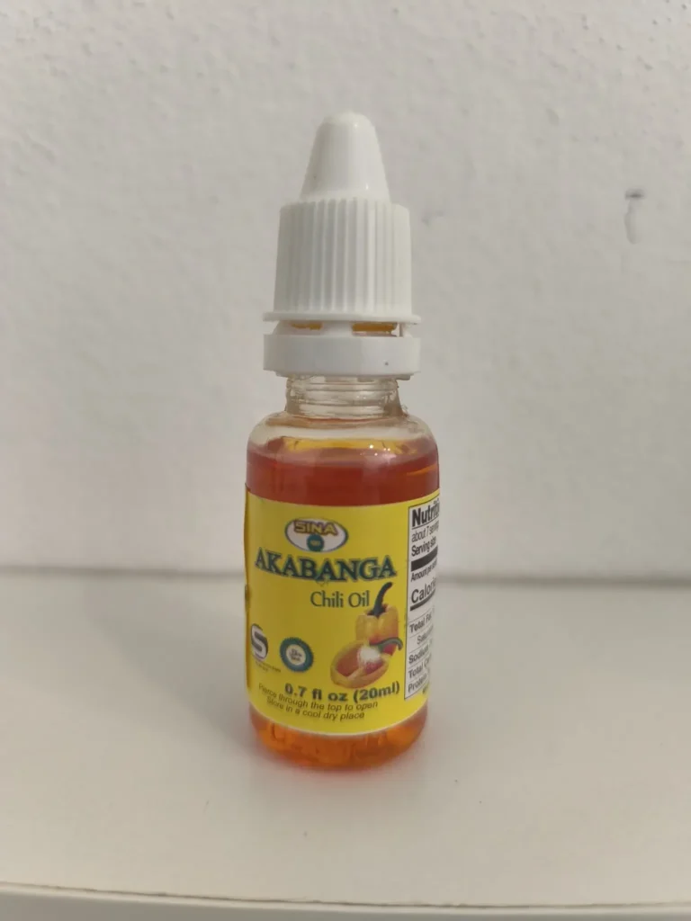 Akabanga Chili Oil 20ml bottle