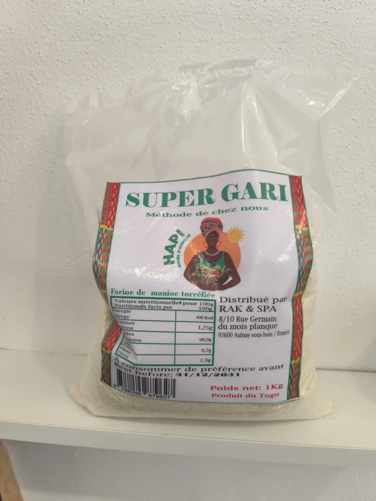 Super Gari 1kg toasted cassava granules