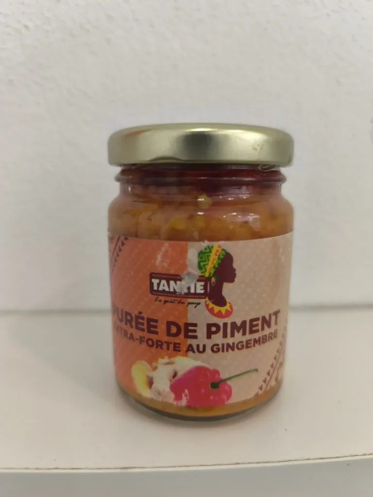 Tantie Extra Hot Ginger Chili Purée 90g jar
