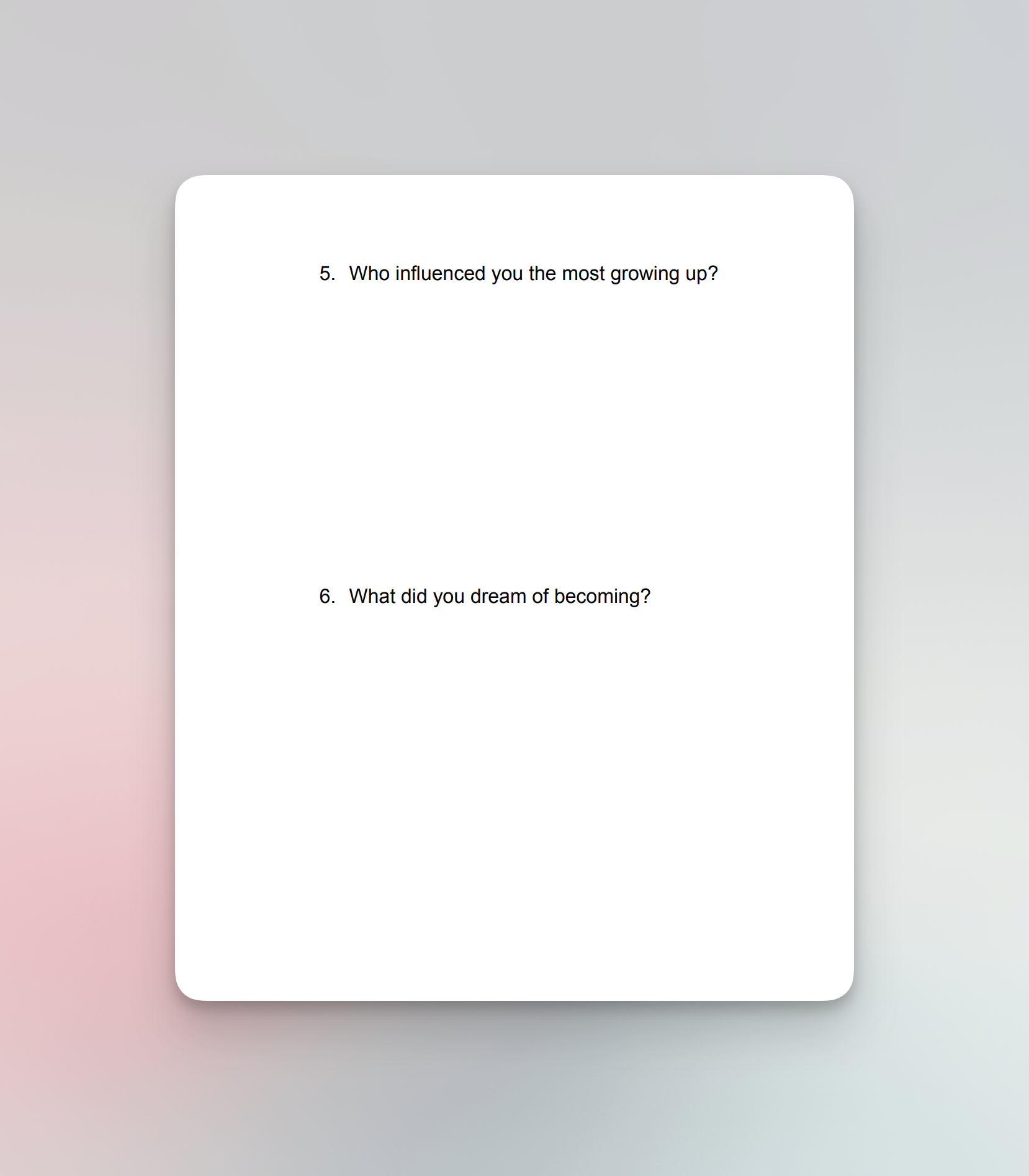 Tell Me Your Story, Mama - Book Preview 5