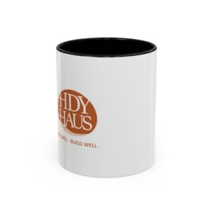 Accent Coffee Mug — Rustic 'HDY Haus' Logo Mug (11/15oz)